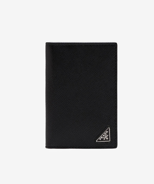 A-41816<br><b>PRADA</b><br>사피아노 레더 카드 홀더</b><br>[매장가-60만원대]