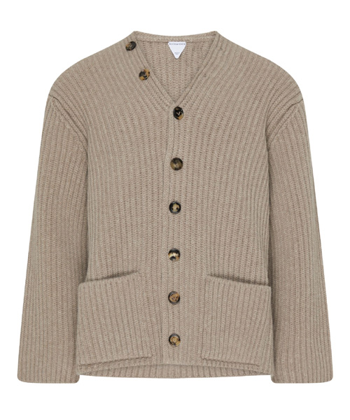JK-23689<br><b>BOTTEGA VENETA</b><br>헤비 울 가디건</b><br>[매장가-400만원대]