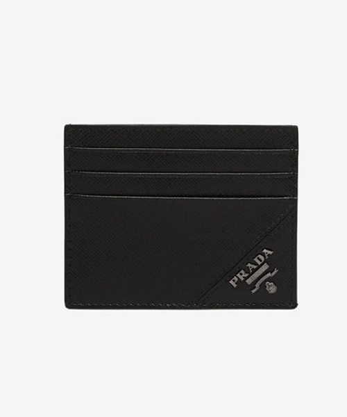 A-41777<br><b>PRADA</b><br>사피아노 레더 카드 홀더</b><br>[매장가-40만원대]