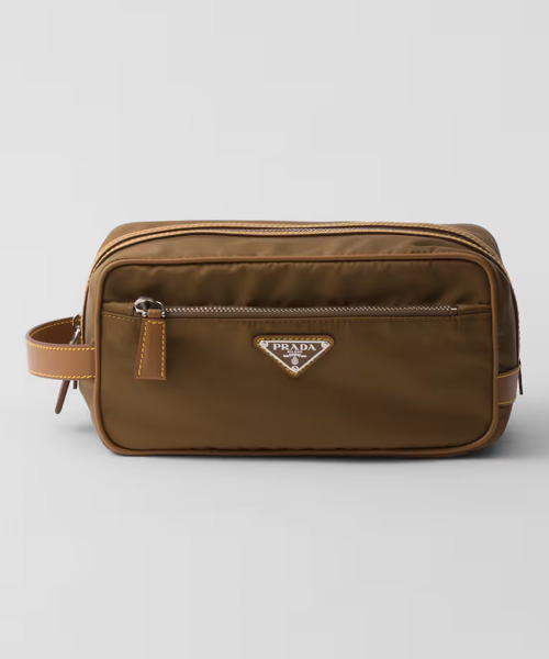 A-41849<br><b>PRADA</b><br>리나일론 & 가죽 파우치</b><br>[매장가-120만원대]