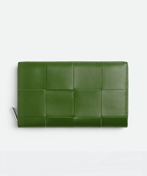A-41746<br><b>BOTTEGA VENETA</b><br>카세트 지퍼 어라운드 지갑</b><br>[매장가-130만원대]