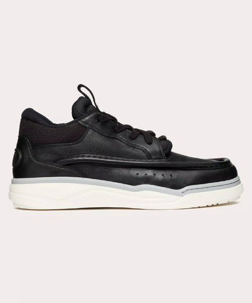 A-41539<br><b>VALENTINO</b><br>송아지 가죽 미드탑 런부트 스니커즈</b><br>[매장가-130만원대]