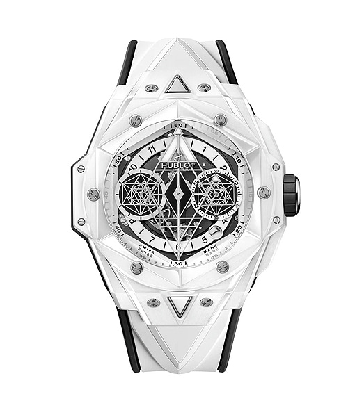 A-41796<br><b>HUBLOT</b><br>빅뱅 상 블루2 화이트 45mm</b><br>[매장가-3억원대]