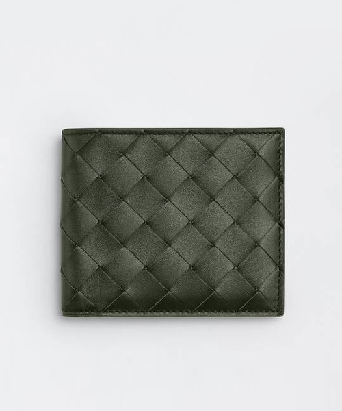 A-41698<br><b>BOTTEGA VENETA</b><br>인트레치아토 폴더형 지갑</b><br>[매장가-80만원대]