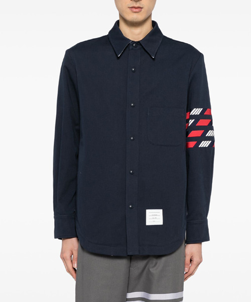 S-5379<br><b>THOM BROWNE</b><br>4-바 셔츠 재킷</b><br>[매장가-200만원대]