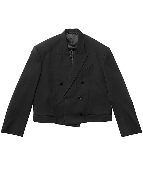 JK-23523<br><b>BALENCIAGA</b><br>더블 버튼 숏 블레이저</b><br>[매장가-500만원대]