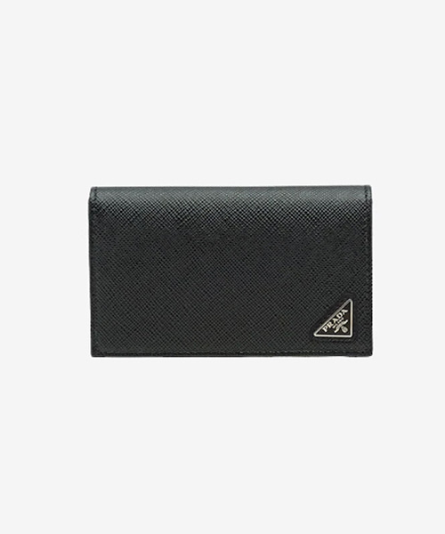 A-41815<br><b>PRADA</b><br>사피아노 레더 카드 홀더</b><br>[매장가-60만원대]