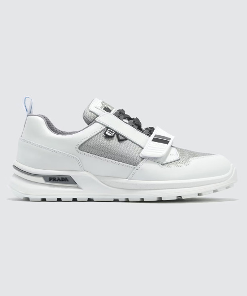 A-41640<br><b>PRADA</b><br>메카노 레더 스니커즈</b><br>[매장가-100만원대]