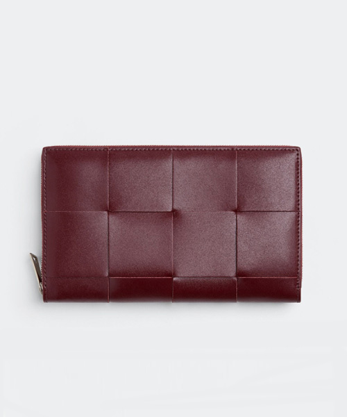 A-41744<br><b>BOTTEGA VENETA</b><br>카세트 지퍼 어라운드 지갑</b><br>[매장가-130만원대]