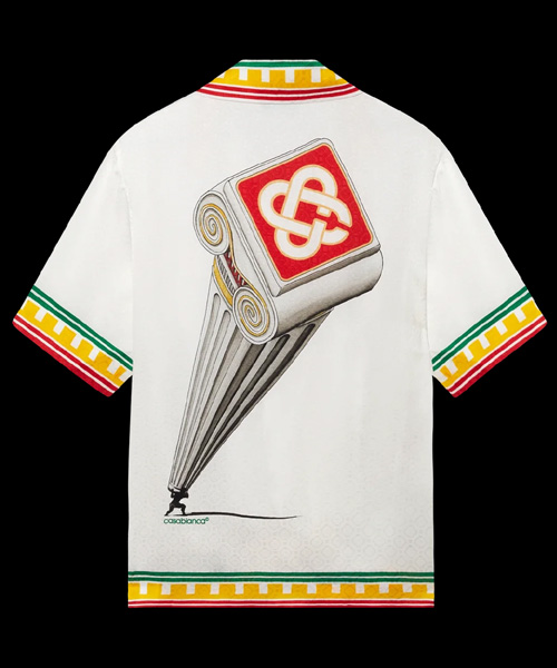 S-5381<br><b>CASABLANCA</b><br>로고 모노그램 패턴 셔츠</b><br>[매장가-100만원대]