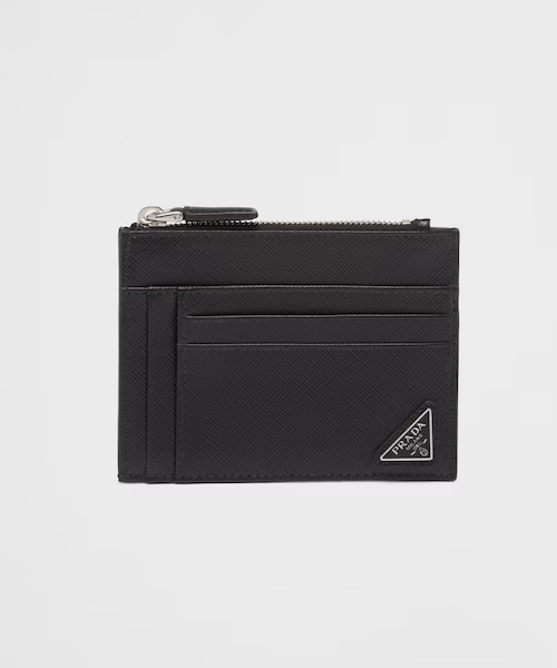 A-41818<br><b>PRADA</b><br>사피아노 레더 카드 홀더</b><br>[매장가-70만원대]
