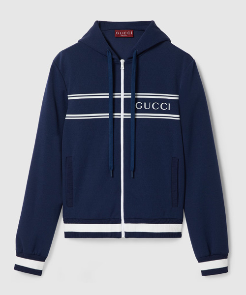 JK-23478<br><b>GUCCI</b><br>테크니컬 저지 후드집업</b><br>[매장가-200만원대]