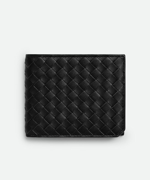 A-41755<br><b>BOTTEGA VENETA</b><br>인트레치아토 피콜로 폴더형 지갑</b><br>[매장가-80만원대]
