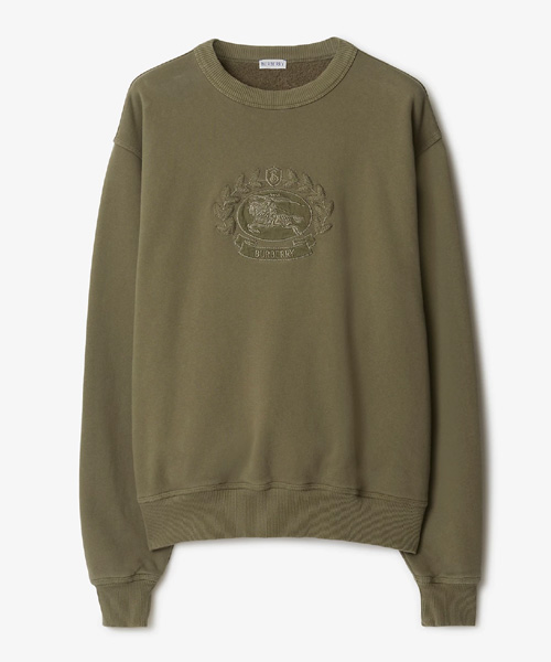 T-30378<br><b>BURBERRY</b><br>시그니처 코튼 스웨트셔츠</b><br>[매장가-100만원대]