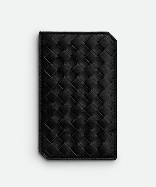 A-41760<br><b>BOTTEGA VENETA</b><br>인트레치아토 피콜로 버티컬 카드 케이스</b><br>[매장가-50만원대]