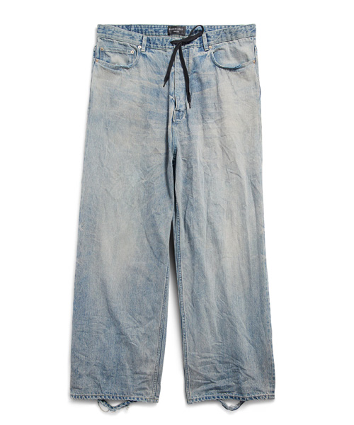 P-15939<br><b>BALENCIAGA</b><br>오버사이즈 배기 팬츠 라이트 블루</b><br>[매장가-200만원대]