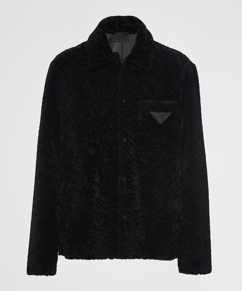 JK-23562<br><b>PRADA</b><br>쉐어링 블루종 자켓</b><br>[매장가-1000만원대]