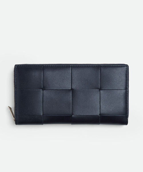 A-41744<br><b>BOTTEGA VENETA</b><br>카세트 지퍼 어라운드 지갑</b><br>[매장가-130만원대]