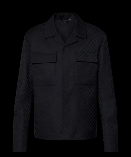 JK-23587<br><b>LOUIS VUITTON</b><br>다미에 오플 칼라 울 오버셔츠 재킷</b><br>[매장가-400만원대]