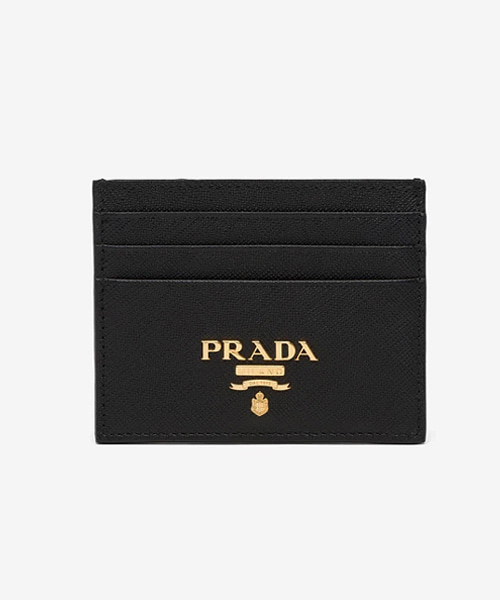 A-41775<br><b>PRADA</b><br>사피아노 레더 카드 홀더</b><br>[매장가-40만원대]