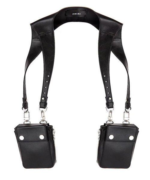 A-41687<br><b>AMIRI</b><br>가죽 하네스 백</b><br>[매장가-100만원대]