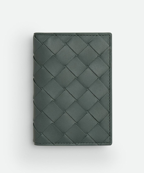 A-41635<br><b>BOTTEGA VENETA</b><br>인트레치아토 플랩 카드 케이스</b><br>[매장가-70만원대]