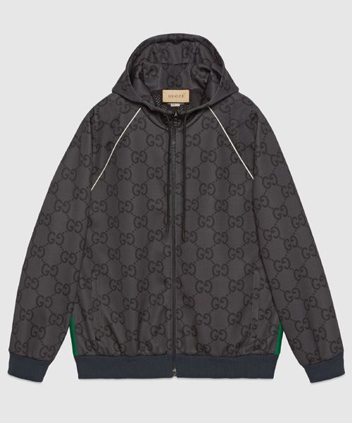 JK-23612<br><b>GUCCI</b><br>웹 점보 GG 지퍼 재킷</b><br>[매장가-300만원대]