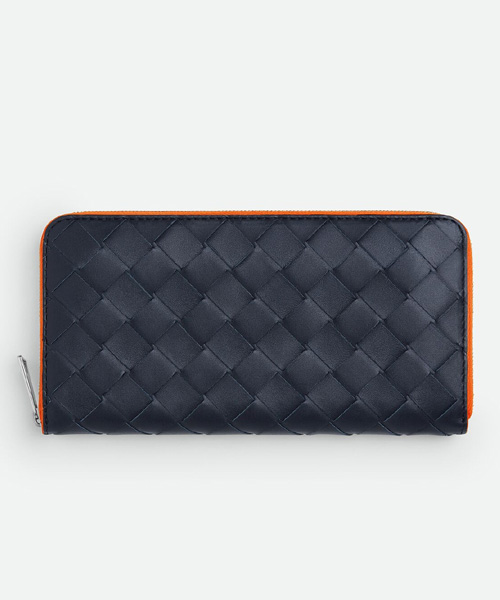 A-41740<br><b>BOTTEGA VENETA</b><br>인트레치아토 지퍼 어라운드 지갑</b><br>[매장가-130만원대]