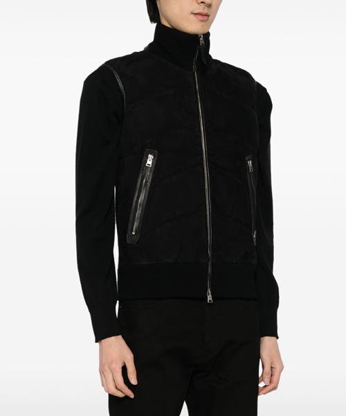 JK-23676<br><b>TOM FORD</b><br>스웨이드 패널 질레</b><br>[매장가-1000만원대]