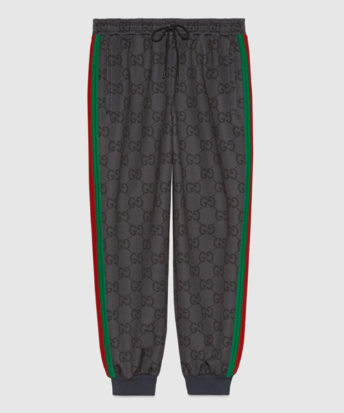 P-15978<br><b>GUCCI</b><br>웹 점보 GG 조깅 팬츠</b><br>[매장가-200만원대]