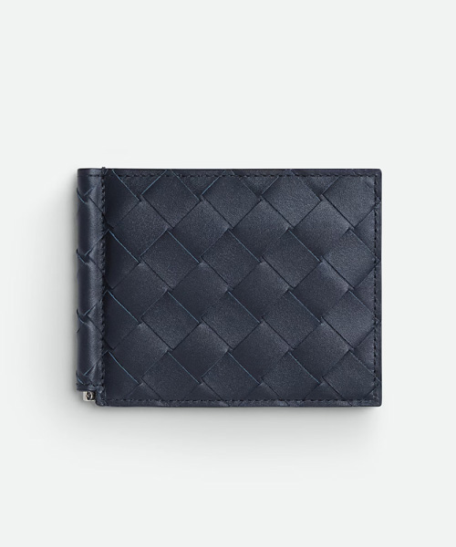 A-41574<br><b>BOTTEGA VENETA</b><br>인트레치아토 클립형 지갑</b><br>[매장가-80만원대]