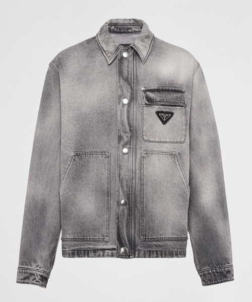 JK-23546<br><b>PRADA</b><br>멀티포켓 데님 블루종 자켓</b><br>[매장가-400만원대]