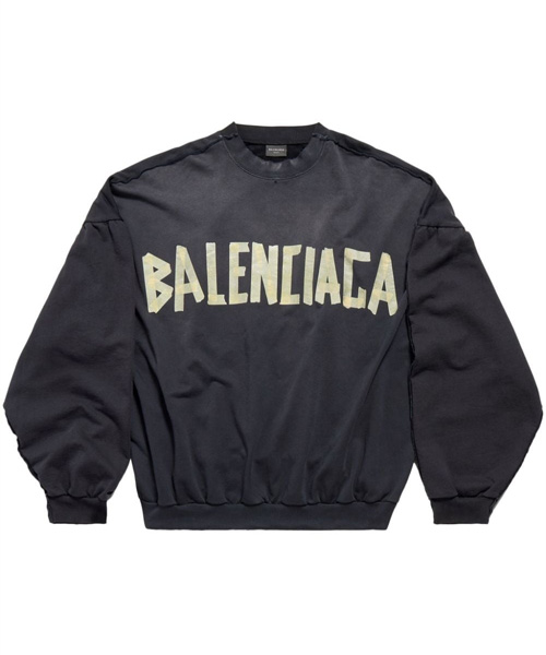 T-30453<br><b>BALENCIAGA</b><br>테이프 타입 코튼 스웨트셔츠</b><br>[매장가-180만원대]