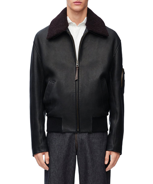 JK-23749<br><b>LOEWE</b><br>나파 램스킨 보머 재킷</b><br>[매장가-600만원대]