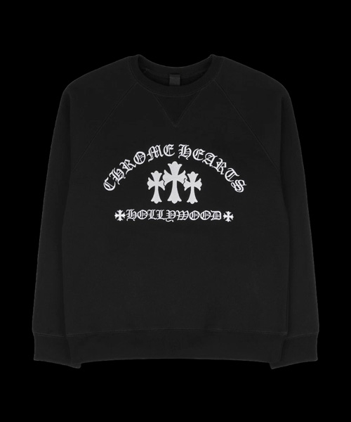 T-30587<br><b>CHROME HEARTS</b><br>세메터리 헐리우드 스웨트셔츠</b><br>[매장가-200만원대]