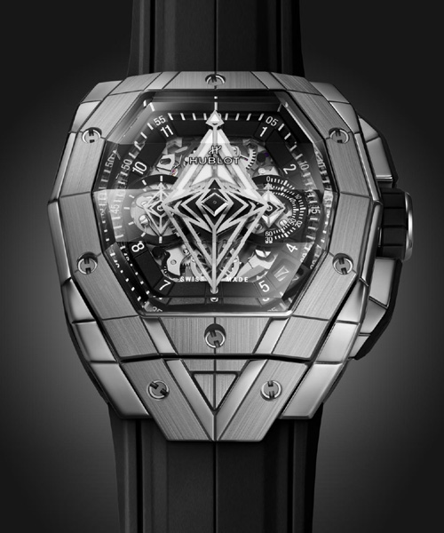 A-41978<br><b>HUBLOT</b><br>스피릿 오브 빅뱅 상블루 티타늄</b><br>[매장가-4000만원대]
