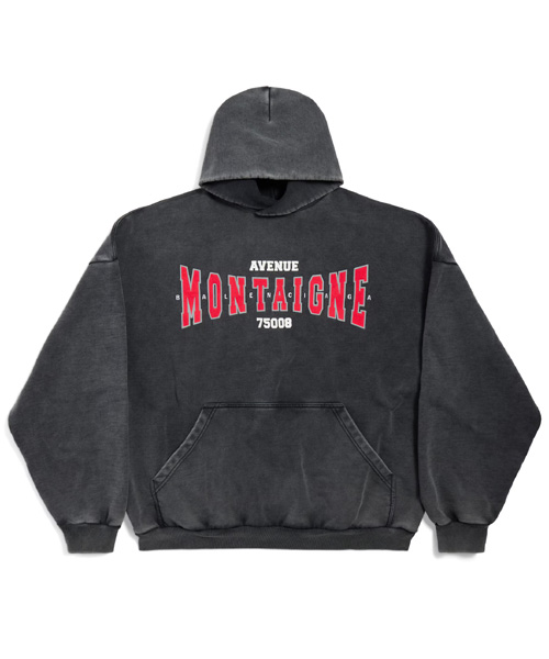T-30492<br><b>BALENCIAGA</b><br>몽테뉴 라지 핏 후디</b><br>[매장가-160만원대]
