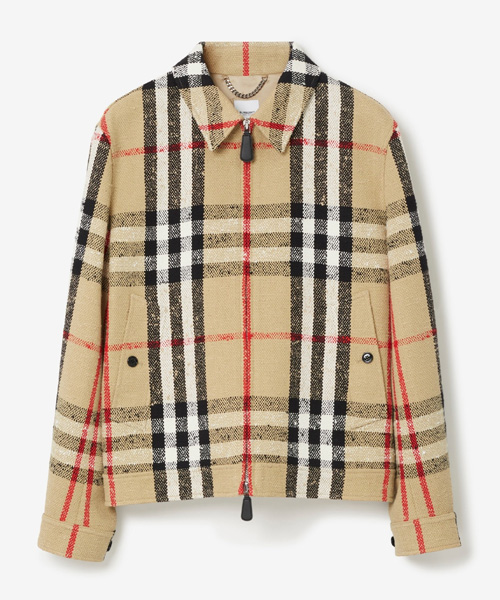 JK-23792<br><b>BURBERRY</b><br>체크 부클레 해링턴 자켓</b><br>[매장가-350만원대]