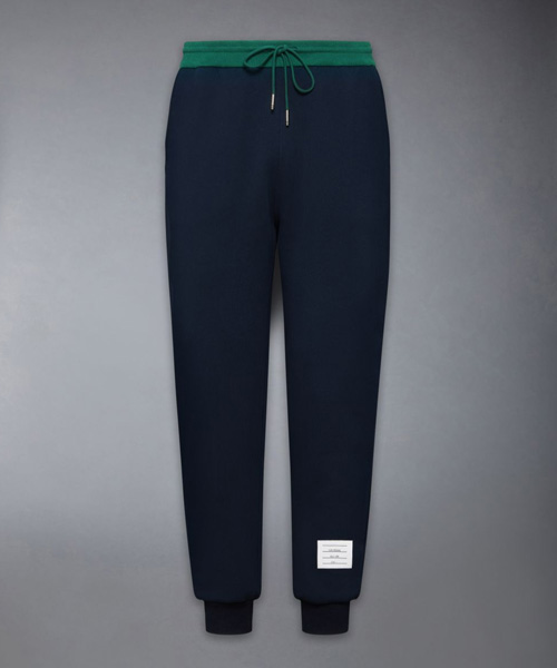 P-16015<br><b>THOM BROWNE</b><br>브러쉬드 컬러 블록 스웨트팬츠</b><br>[매장가-170만원대]