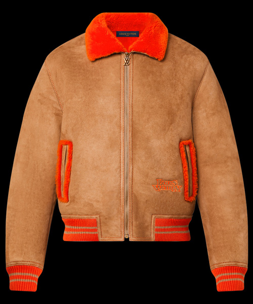 JK-23936<br><b>LOUIS VUITTON</b><br>바시티 울 가죽 튜닉 재킷</b><br>[매장가-1000만원대]