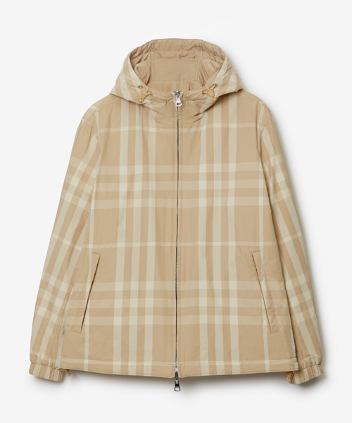 JK-23794<br><b>BURBERRY</b><br>리버서블 체크 나일론 후드 자켓</b><br>[매장가-400만원대]