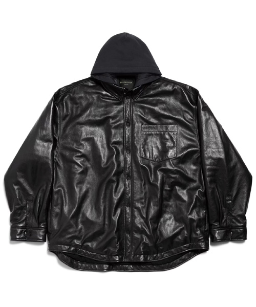 S-5439<br><b>BALENCIAGA</b><br>가죽 파카 셔츠</b><br>[매장가-600만원대]