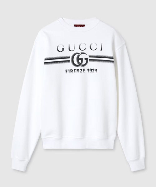 T-30563<br><b>GUCCI</b><br>코튼 저지 스웨트셔츠</b><br>[매장가-150만원대]