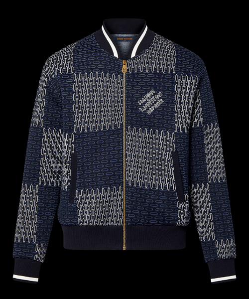 JK-24079<br><b>LOUIS VUITTON</b><br>다미에 퀄팅 코튼 보머</b><br>[매장가-280만원대]
