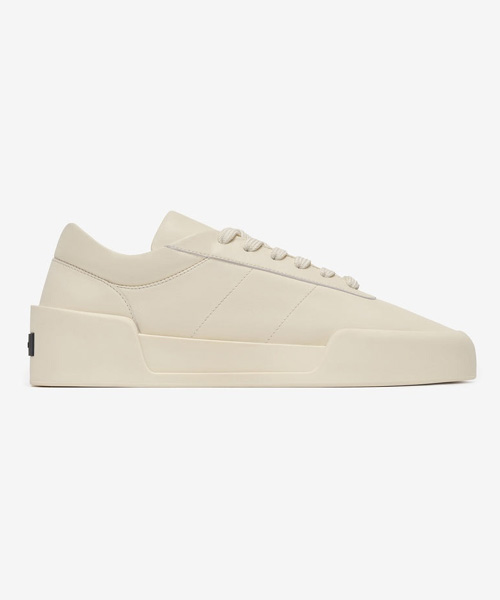 A-42073<br><b>FEAR OF GOD</b><br>에어로빅 가죽 로우 스니커즈</b><br>[매장가-90만원대]