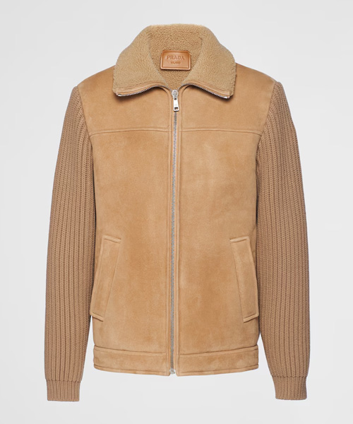 JK-23932<br><b>PRADA</b><br>시어링 니트 자켓</b><br>[매장가-900만원대]