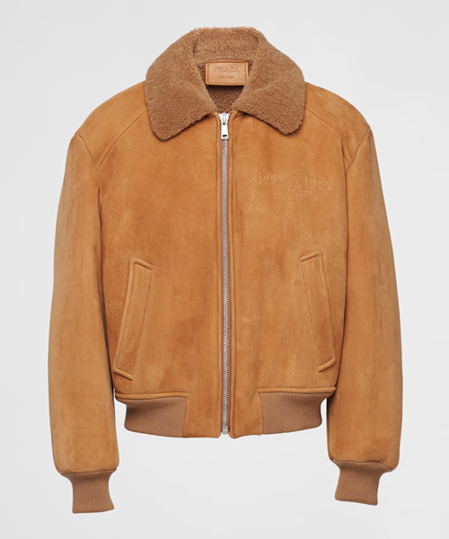 JK-23747<br><b>PRADA</b><br>로고 램펠 무스탕</b><br>[매장가-1000만원대]
