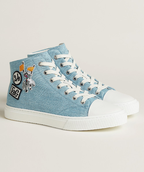 A-42053<br><b>HERMES</b><br>일리코 하이탑 스니커즈</b><br>[매장가-150만원대]