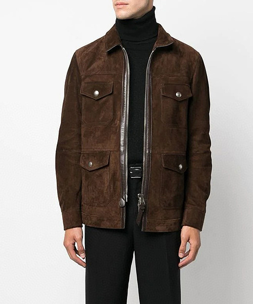 JK-23782<br><b>TOM FORD</b><br>빅 포켓 스웨이드 지퍼 자켓</b><br>[매장가-1000만원대]