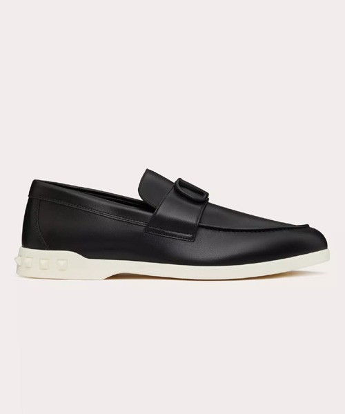A-41992<br><b>VALENTINO</b><br>레저 플로우 송아지 가죽 로퍼</b><br>[매장가-100만원대]